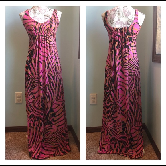 CAbi Dresses & Skirts - CAbi | Animal Print Maxi Dress